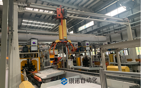 三軸桁架機(jī)械手:適合大直徑筒體搬運(yùn)