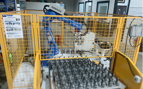 比亞迪制動(dòng)器支架打磨工作站(1)